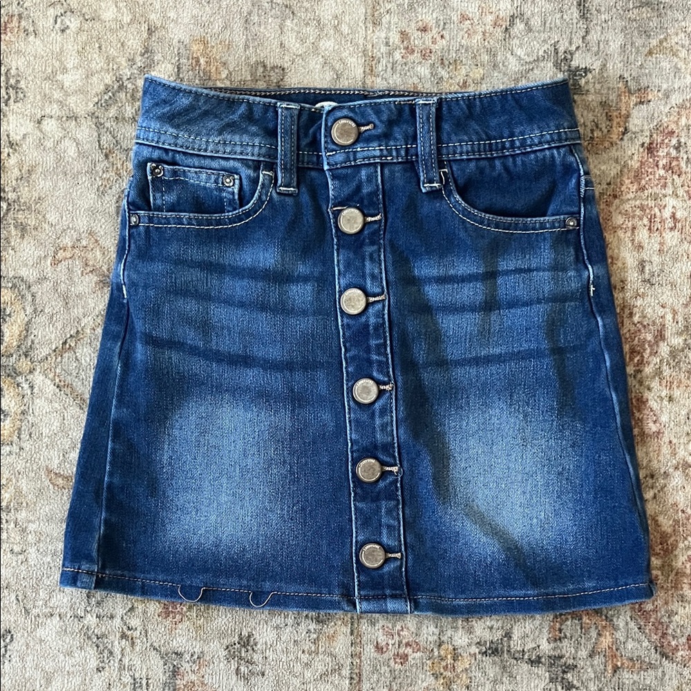 Stylish Skirt Collection - Denim, Pink Plaid, Black Tulle, Camo, Blue/gray - Picture 2 of 7